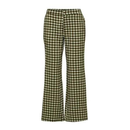 Selected Femme Lucilla MW flared Bukser Grøn, Dame