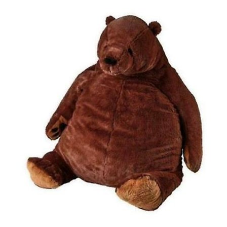 60 cm Brunbjørn Kæmpebjørnelegetøj Børnetøjsdyr