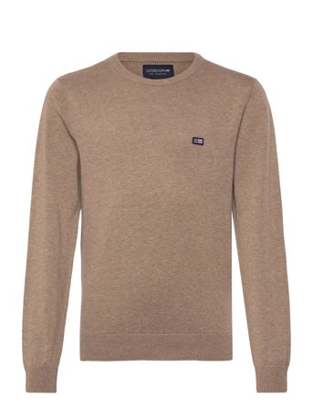 Lexington Clothing Brayden Cotton Crew Sweater - Beige - 170