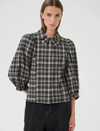 Karen By Simonsen Kbbelis Frosty Blouse - Black - 36
