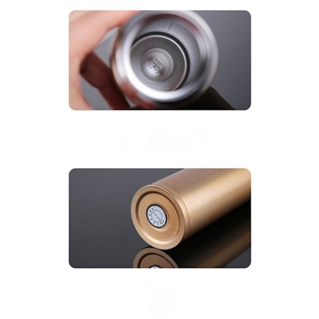 Rostfritt stål termosmugg 304 koppar studsande flamingo ananas utomhus bil tecknad bokstäver student vatten present (lila häst) 500ml