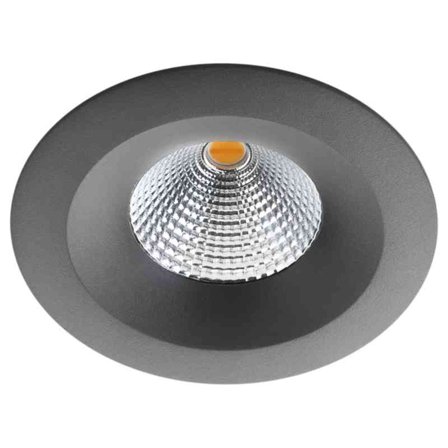 SG UniLED IsoSafe DimToWarm Grafitt 560lm 2000-2800K Ra>95 Faseavsnitt 6W LED
