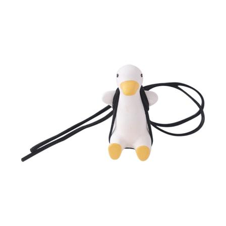 Auton riipus taustapeilin lisävaruste Auton korut Ripus Söpö keinuva käsintehty ankka White 6.5*4CM