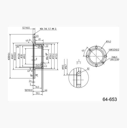 Biltema - BREMSESKIVE