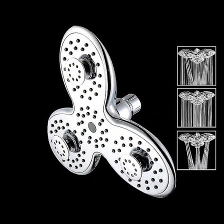 Ny Dusjhode Bad Regndusj Vifte Stil