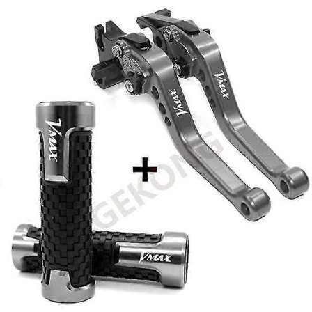 Kompatibel med Yamaha VMAX V-MAX V MAX 1200 1985-2008 Motorcykel Bremse Koblingshåndtag styr Håndtag Greb Håndtag