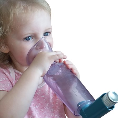 Ablespacer inhal kammer mask S