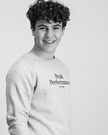 Peak Performance JR Original Crew Grau Pullover Jungen - Kids Brand Store