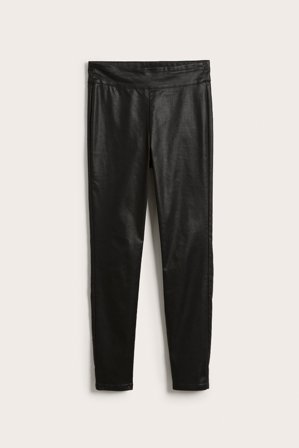 Kappahl | Leggings i kunstlær | Svart