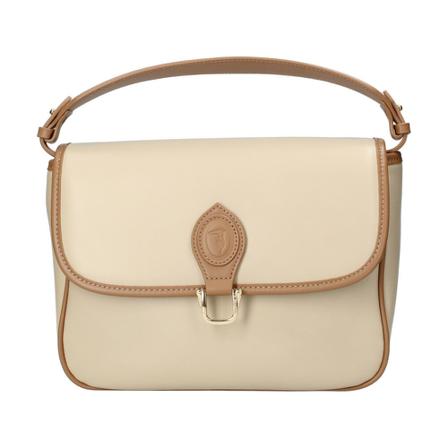 Trussardi, Handbags Beige, Dames, Maat:ONE Size
