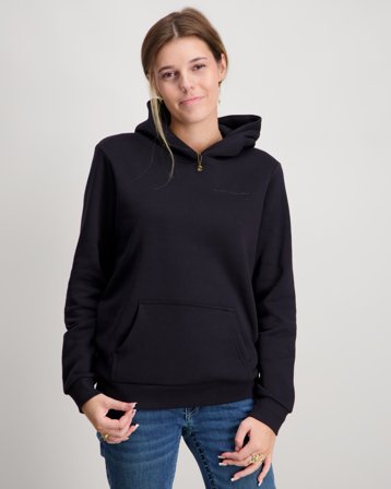 Peak Performance Jr Original Small Logo Hood Noir Sweats à capuche Fille - Kids Brand Store