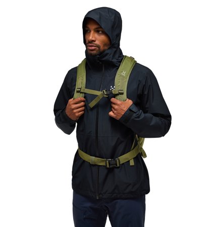 Haglöfs Finch Proof Jacket Men True Black - Herren - M