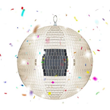 Discokula 30 cm – Takfestdekoration