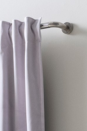 Jotex - Gardinstang 120-210 Cm Sølv - LIANA - Kjøp Gardinstenger hos Jotex