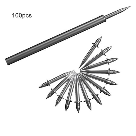 Nye dobbelthovede sømløse søm til fodpaneler, dobbelthovede søm, fodpanellinjer uden mærker, usynlige sikkerhedsskruer, specielle Hi-søm til 