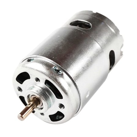 895 DC-motor 24V Kraft Hjul, Fräs Maskin Mini DC-motor Dubbla Kullager 12-24V (Hög Hastighet)