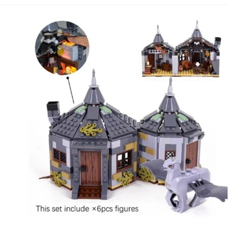 Nytt 1083-delars magiskt trollkarlsuniversum från klassiska filmer - 12 Grimmauld Place byggklossleksaker för barn, present