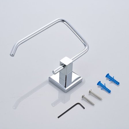 Vægmonteret toiletpapirholder SUS 304 rustfrit stål krom