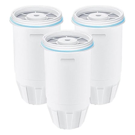 3 stk. Vandfiltre Udskiftning til Zero ZR-001, ZR-003 ZR-004, ZR-006 Vandkander og Dispenser, M
