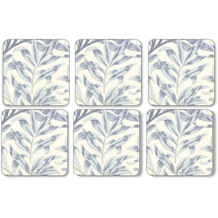 Spode Willow Bough Blå Glassunderlag 6-pack