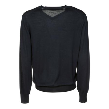 Brunello Cucinelli, Sweater Blauw, Heren, Maat:XL,wol