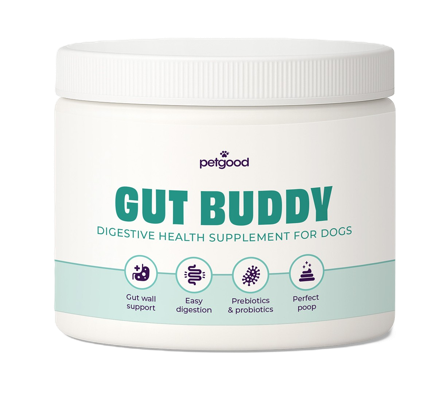 Petgood - Gut Buddy - insektsbasert kosttilskudd for hunder 180 g - Hund - Hundepleie & kosttilskudd - Kosttilskudd & hundevitaminer - ZOO.no