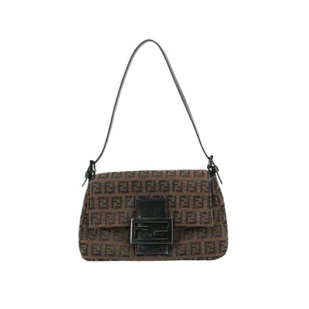 Fendi Vintage Pre-owned Shoulder Tas , Bruin , Dames , Maat: ONE Size Vintage Tassen