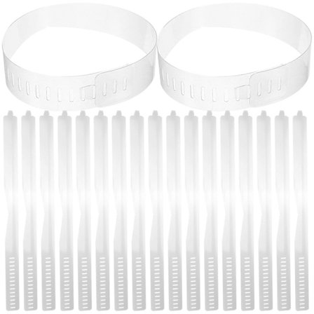 100 st Skjortkrage Stöd Plast Krage Fixering Stannar Plast Krage Stöd för Skjortor