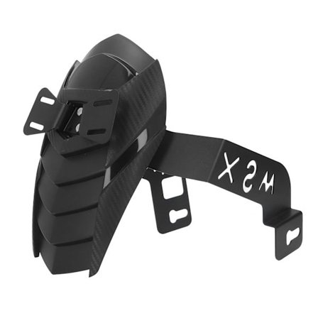 Motorcykel Bagskærm Sort Stærk Styrke Hjul Beskyttende Skærm Udskiftning til MSX125 SF