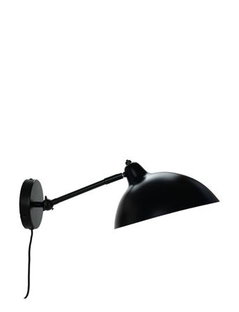 Futura Væglampe Sort/ Hvid Black Dyberg Larsen