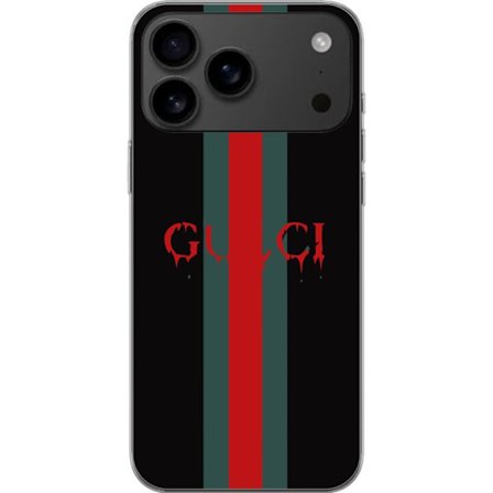 Kompatibelt Mobilskal till Apple Apple iPhone 17 Pro Max Green and Red Brand