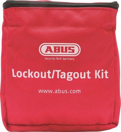 ABUS 130 Låsväska vattenavvisande, polyester 190 x 190 x 85 mm, Dörrar