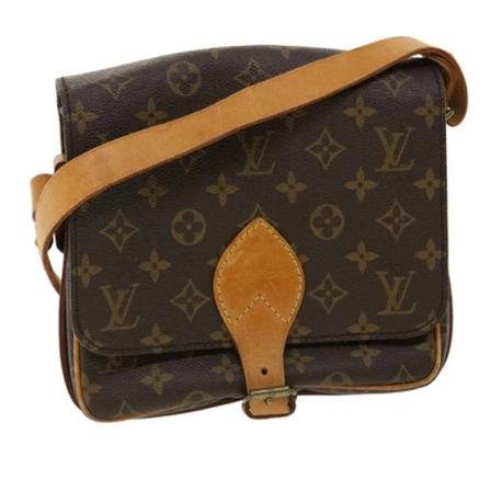 Louis Vuitton Vintage, Pre-owned Bag Bruin, Dames, Maat:ONE Size,leer