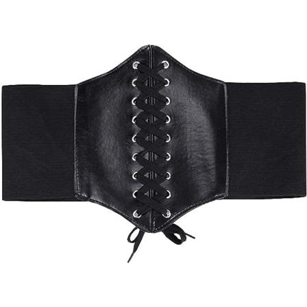 Blondert Korsett for Kvinner Retro Elastisk Slips Midje Vintage Bred