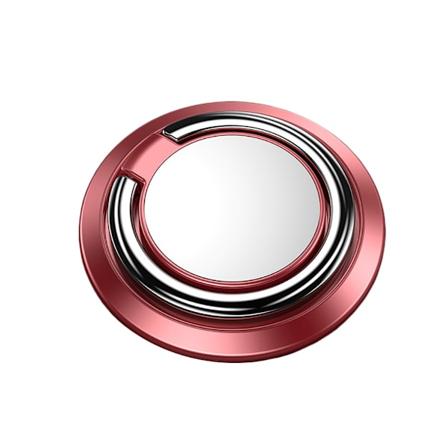 Mobiltelefon Ringholder Stativ Magnetisk Telefon Ring Finger Kickstand 360° Rotation Metal Ring Grip
