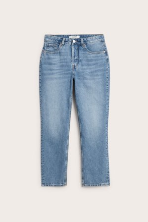 Kappahl | Straight jeans high waist non stretch Denim 36 | Dame