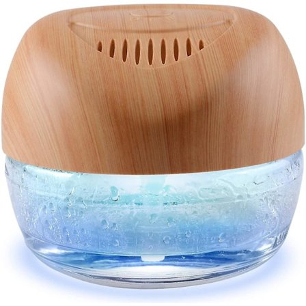 Water-based Purifier Air Washer, Air Revitalizer Freshener, Air Fresher With 7 Led Color Changing Light For Rooms (lightyellow)