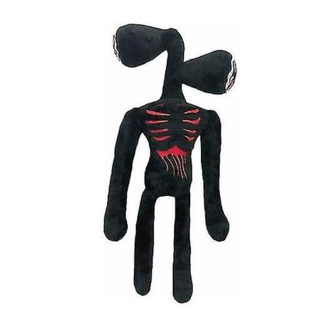 40cm Siren Head Plyschleksak Vit Svart Sirenhead Fylld Dock Horrorfigur