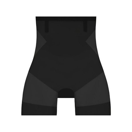 Ultratynde kølebukser Tummy Control Shapewear SORT XXL