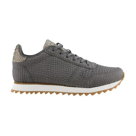 Woden Ydun Croco II - Dark Grey Grå, Dame Sneakers, Størrelse: 40 EU