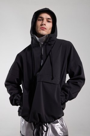 Forsa Matte Anorak Black