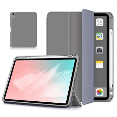 iPad Air 2025-2020 Fodral Tri-Fold Grå