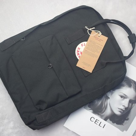 7-20L Ryggsäck Laptopväska Stor Kapacitet Present till Barn Svart