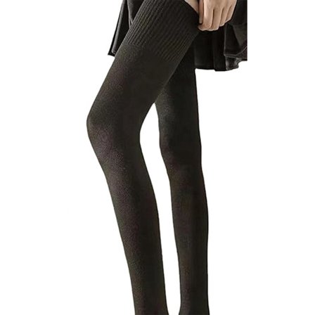 Knæhøje strømper - Over-knee strømper - 100 cm længde - Størrelse 36-40 - Brun