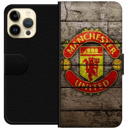 Apple Iphone 14 Pro Max Plånboksfodral Manchester United Fc