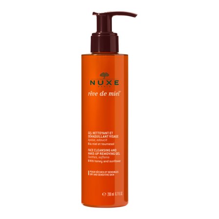 Nuxe Reve de Miel Gel detergente e struccante viso 200ml - Gel detergente viso