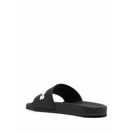 Dsquared2, Flip Flops Zwart, Heren, Maat:44 EU