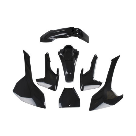 Kit Plastiche Rtech Nero - Husqvarna TX 125 2017-2018