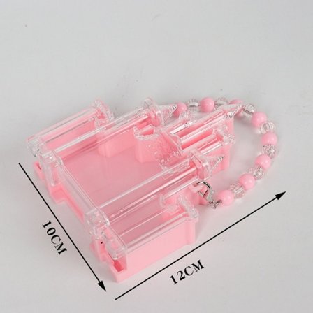 Smyckesförvaringslåda Örhänge Halsband Case STYLE 1 STYLE 1