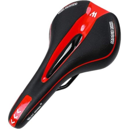 Pyörän Satulan Pehmuste Miesten Maastopyöräilyyn Mukavuutta Varten Geelisatula MTB-varusteet Maantiepyöräilyyn Kilpapyöräilyyn